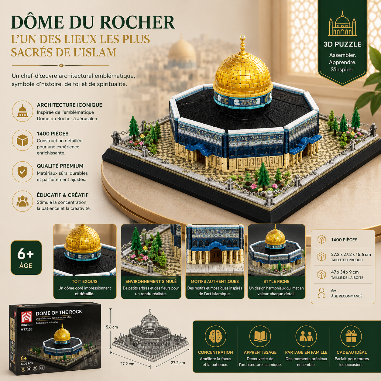 Dôme du Rocher – Jérusalem